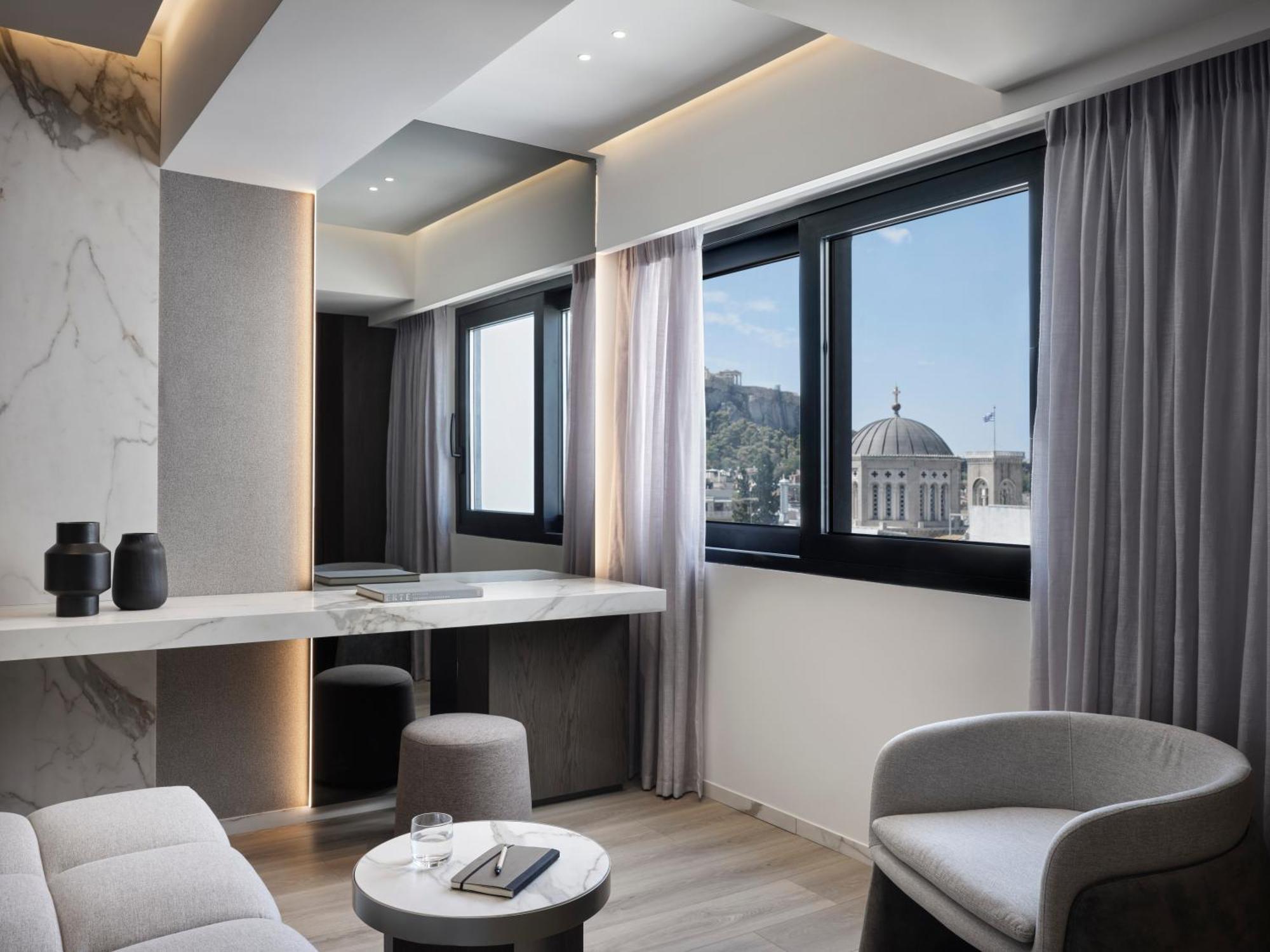 Nur Edge Aparthotel - Acropolis Skyline Athene Buitenkant foto