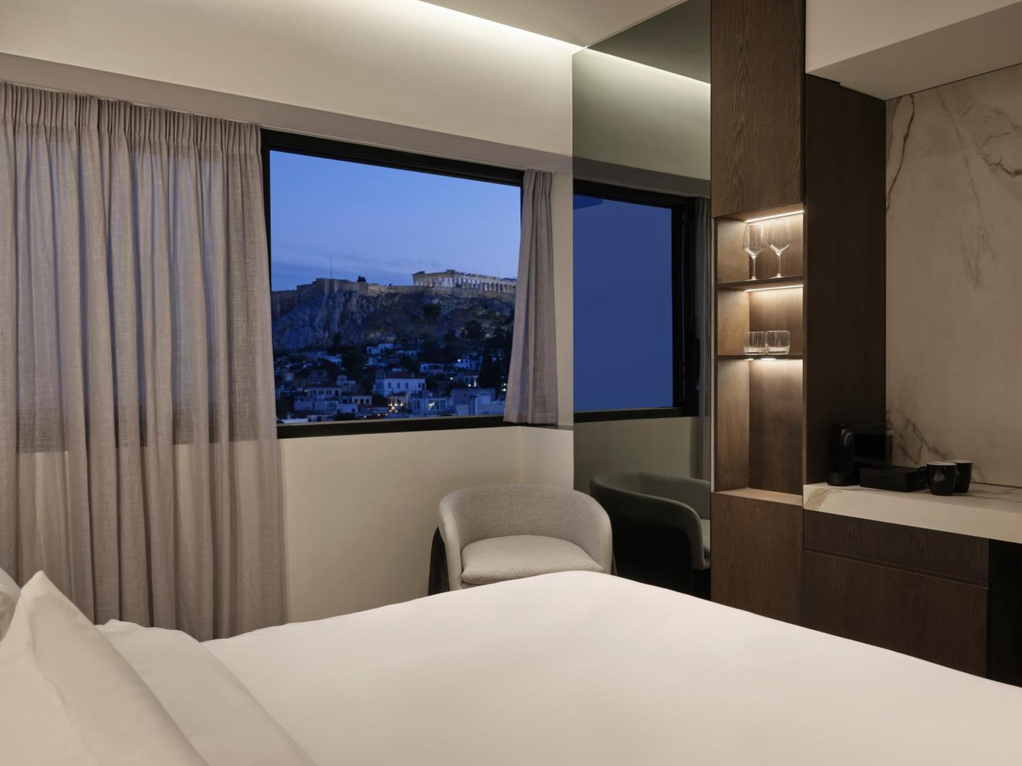 Nur Edge Aparthotel - Acropolis Skyline Athene Buitenkant foto