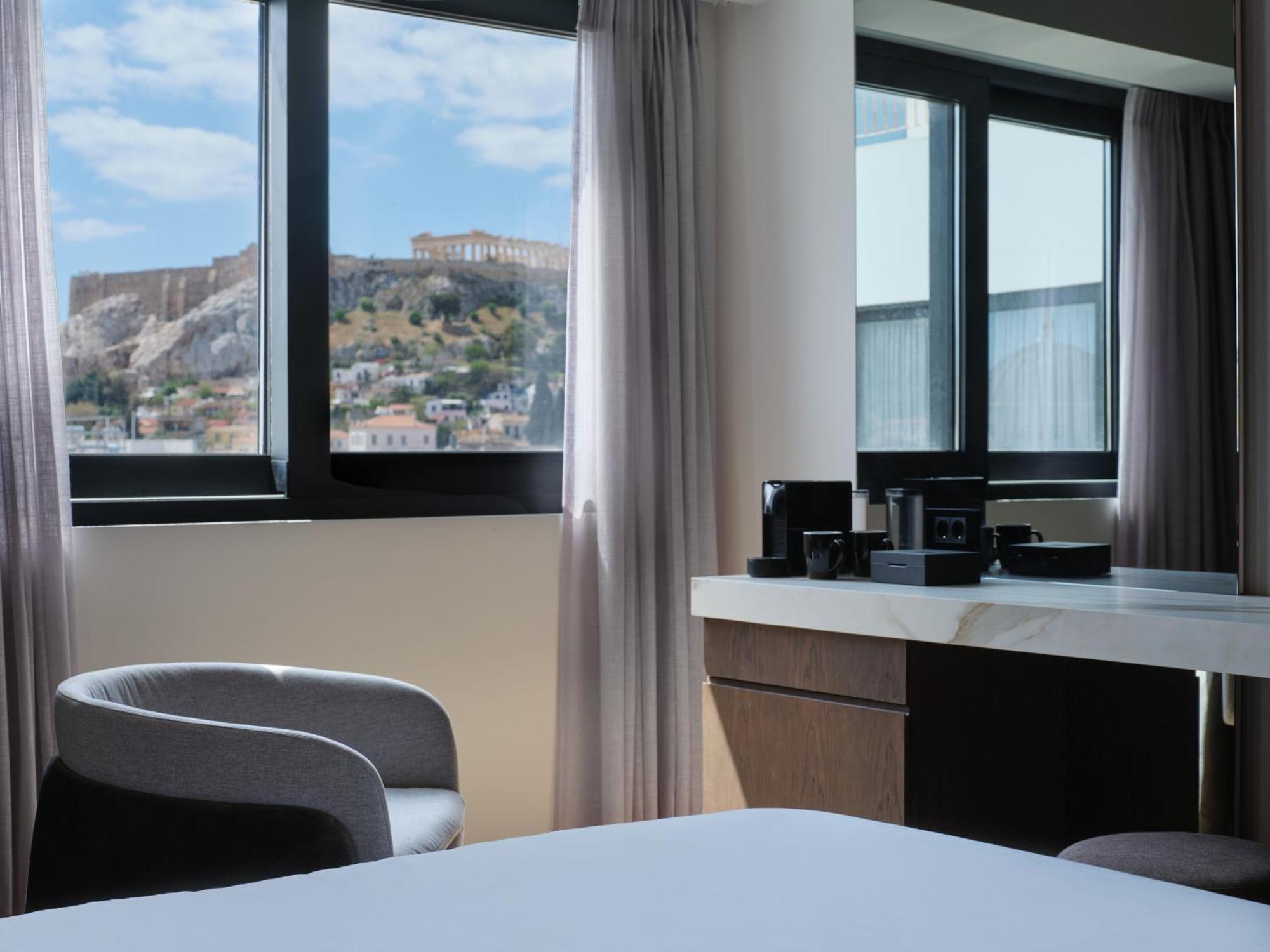 Nur Edge Aparthotel - Acropolis Skyline Athene Buitenkant foto
